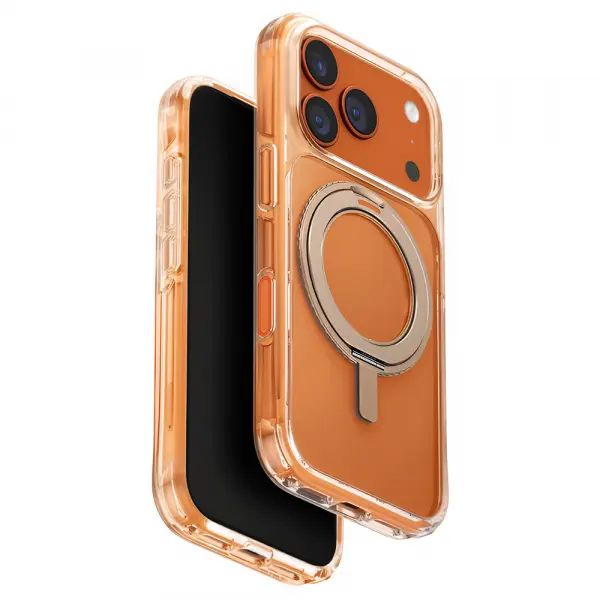 Husa pentru Apple iPhone 17 Pro, UNIQ, Swivix, Aurie