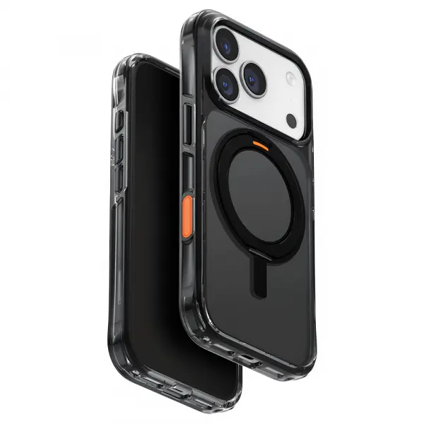 Husa pentru Apple iPhone 17 Pro, UNIQ, Swivix, Neagra