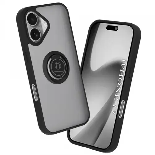 Husa pentru Apple iPhone 17, Techsuit, Glinth, Neagra