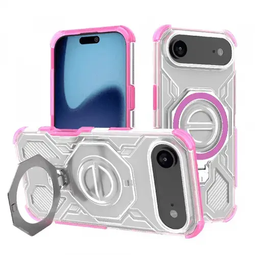 Husa pentru Apple iPhone Air, Techsuit, Carbon Shield Pro, Roz