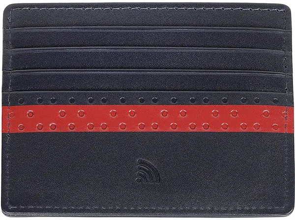 Husă pentru carduri Zippo Navy Blue - Orizontală