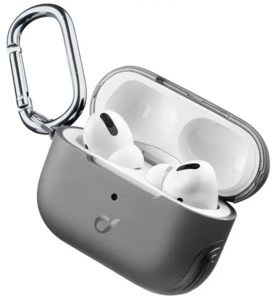 Husă pentru căști Cellularline - Defender, AirPods Pro 2, negru