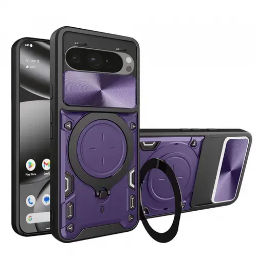 Husa pentru Google Pixel 10 Pro XL, Techsuit, CamGuard Pro (Mov)