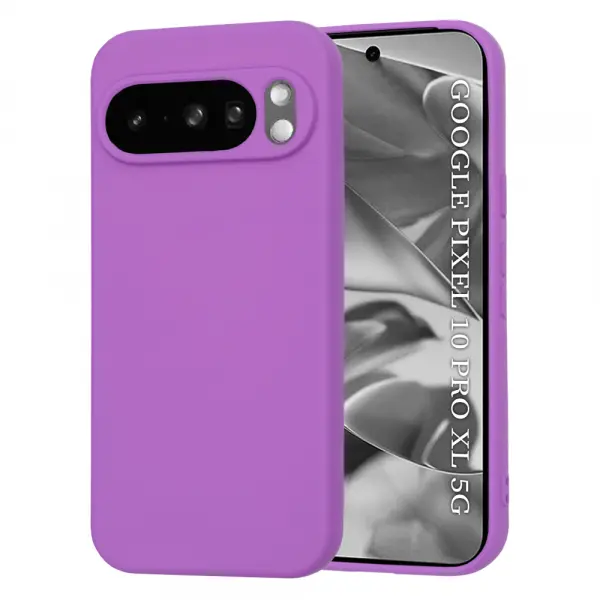 Husa pentru Google Pixel 10 Pro XL, Techsuit, SoftFlex, Mov