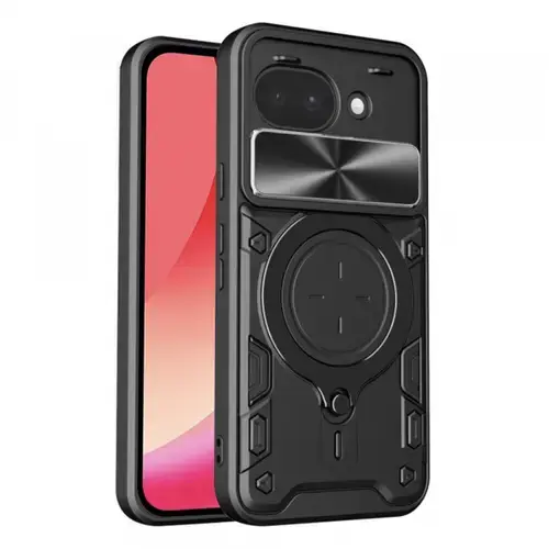 Husa pentru Google Pixel 10a, Techsuit, CamGuard Pro, Negru