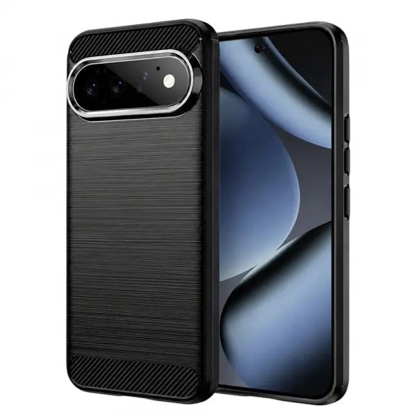 Husa pentru Google Pixel 11 Pro / 11, Techsuit, Carbon, Neagra