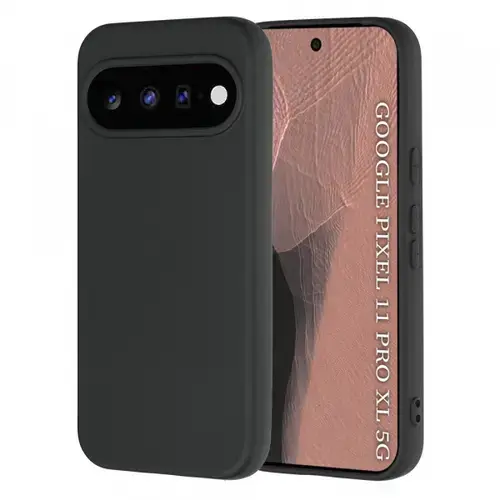 Husa pentru Google Pixel 11 Pro XL, Techsuit, SoftFlex, Neagra