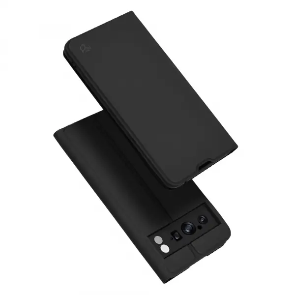 Husa pentru Google Pixel 8 Pro, Techsuit, Magskin Book, Neagra