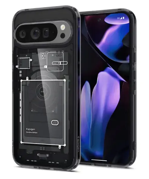 Husa pentru Google Pixel 9 Pro XL, Spigen, Ultra Hybrid Zero One, Neagra