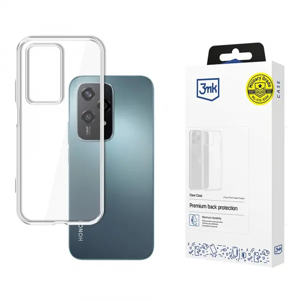 Husa pentru Honor 200 Lite, 3MK, Clear, Transparenta