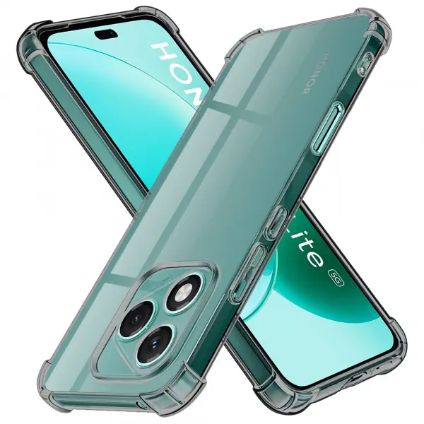 Husa pentru Honor 400 Lite, Techsuit, Shockproof Clear, Fumurie