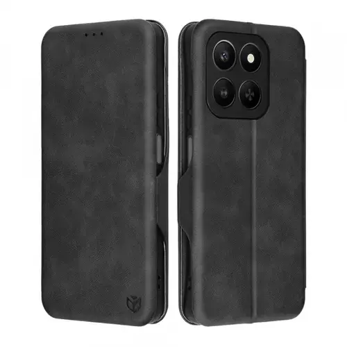 Husa pentru Honor 400 Smart 4G / X7d 4G / 400 Smart 5G, Techsuit, Safe Wallet Plus, Neagra
