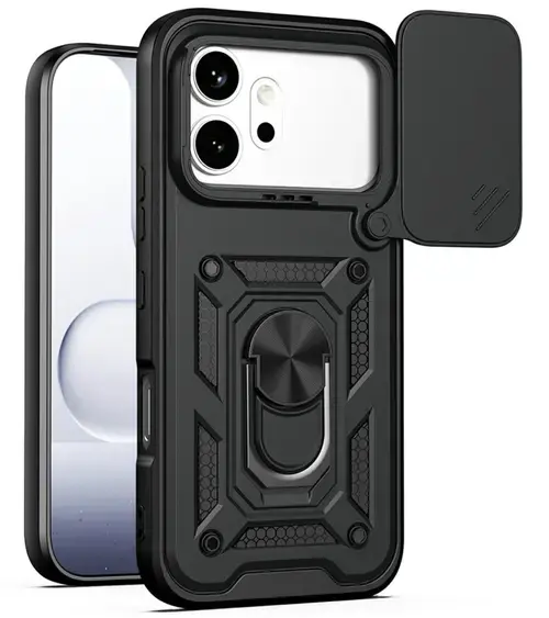 Husa pentru Honor 600, OEM, CamShield, Neagra