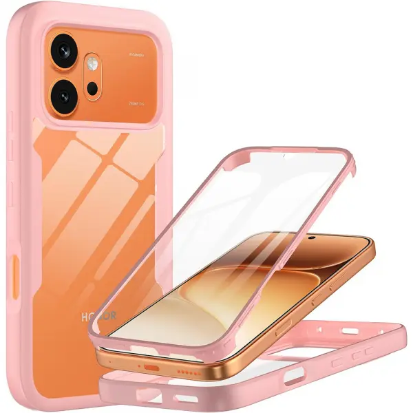 Husa pentru Honor 600 Pro / 600, Techsuit, ColorVerse 360, Roz