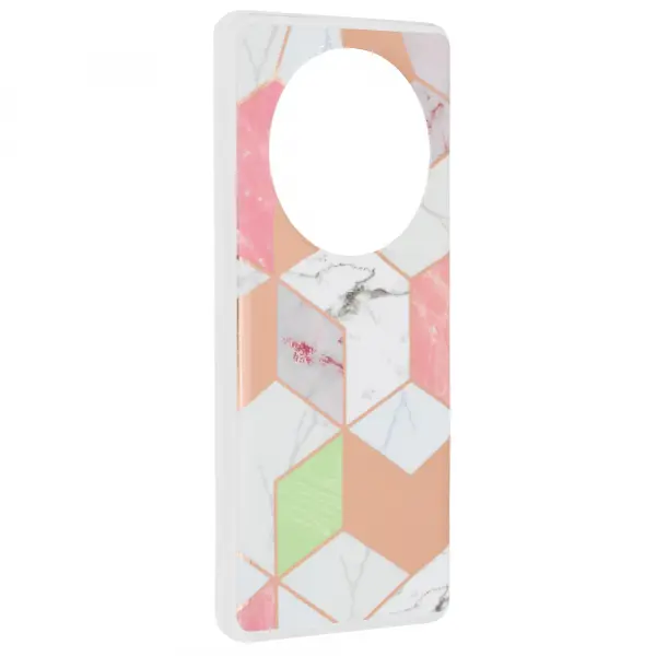 Husa pentru Honor Magic6 Lite, Techsuit, Marble, Mov