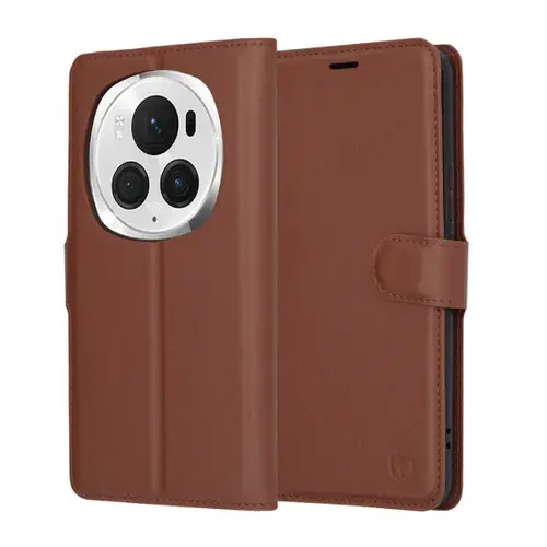 Husa pentru Honor Magic6 Pro, Techsuit, Leather Folio