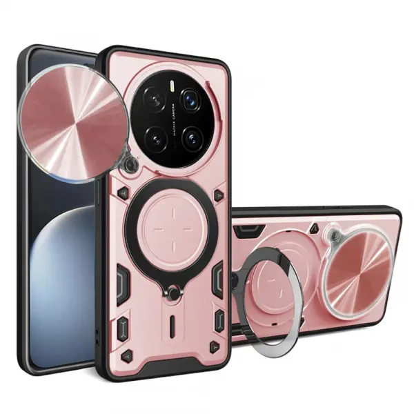 Husa pentru Honor Magic7 Pro, Techsuit, CamGuard Pro, Roz Aurie