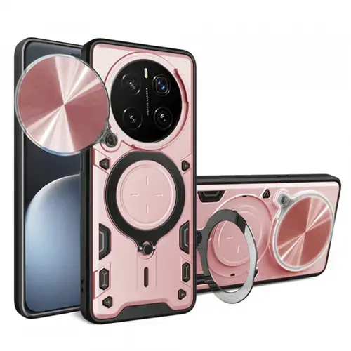 Husa pentru Honor Magic7 Pro, Techsuit, CamGuard Pro, Roz Aurie