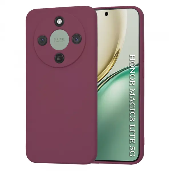 Husa pentru Honor Magic8 Lite, Techsuit, SoftFlex, Visinie