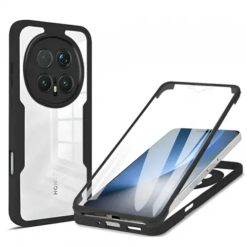 Husa pentru Honor Magic8 Pro, Techsuit, ColorVerse 360, Neagra