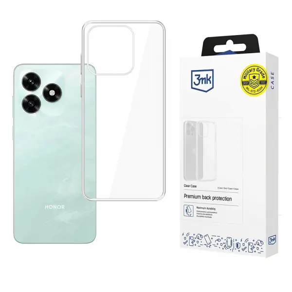 Husa pentru Honor X5c Plus, 3MK, Clear, Transparenta