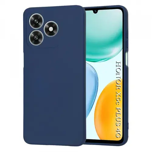 Husa pentru Honor X5c Plus, Techsuit, SoftFlex, Bleumarin