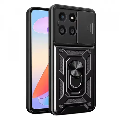 Husa pentru Honor X6a, Techsuit CamShield (Negru)