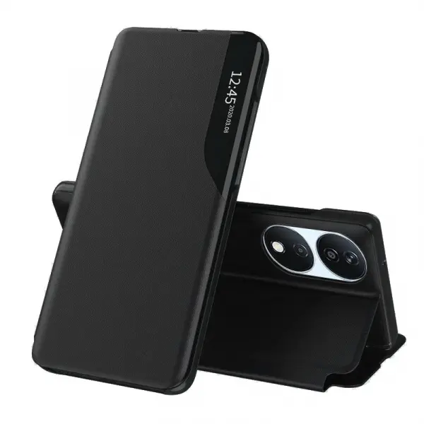 Husa pentru Honor X7b 5G / 90 Smart / X7b 4G, Techsuit, eFold, Neagra