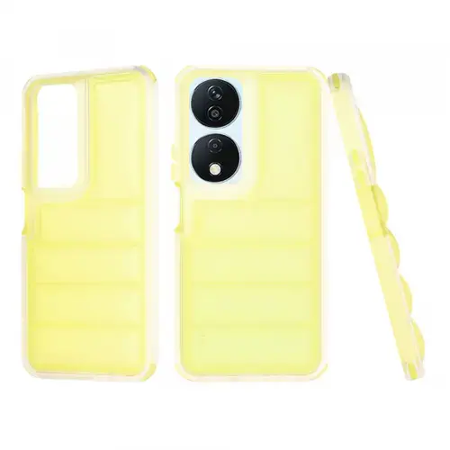 Husa pentru Honor X7b 5G / 90 Smart / X7b 4G, Techsuit, Wave Shield, Galbena