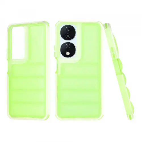 Husa pentru Honor X7b 5G / 90 Smart / X7b 4G, Techsuit, Wave Shield, Verde