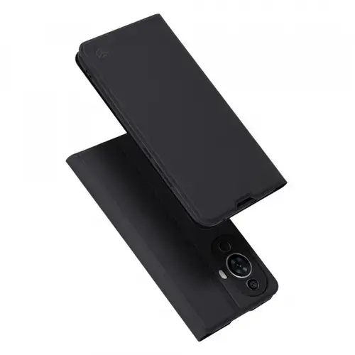 Husa pentru Huawei nova 12s / nova 11, Techsuit, Magskin Book, Neagra