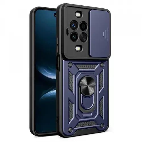 Husa pentru Huawei nova 14 Pro, Techsuit, CamShield, Albastru
