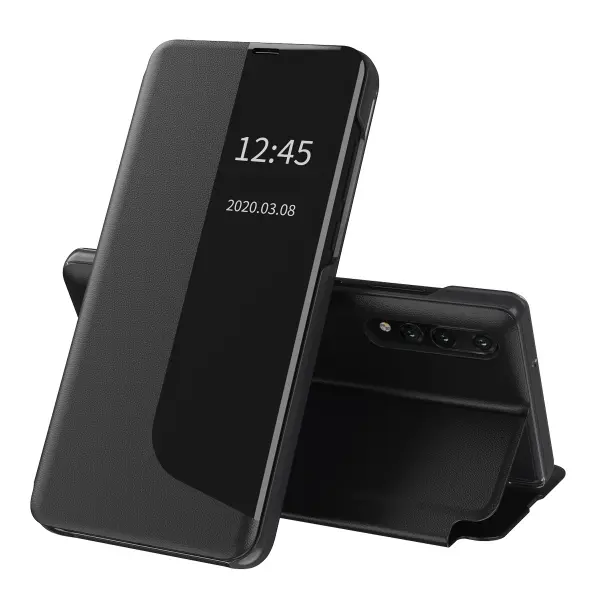 Husa pentru Huawei P20 Pro, Techsuit, eFold, Neagra
