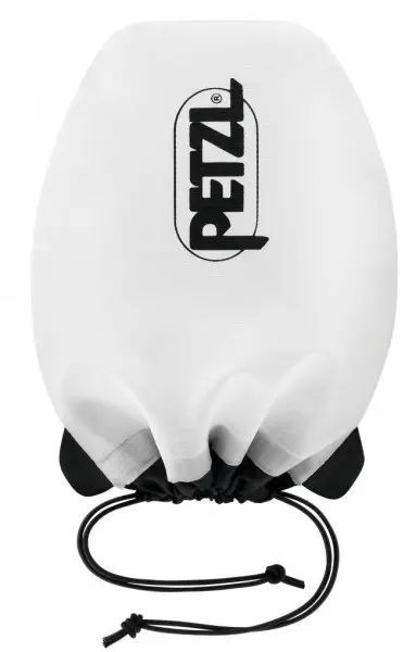 Husă pentru lanternă frontală Petzl - Shell LT, alb/negru