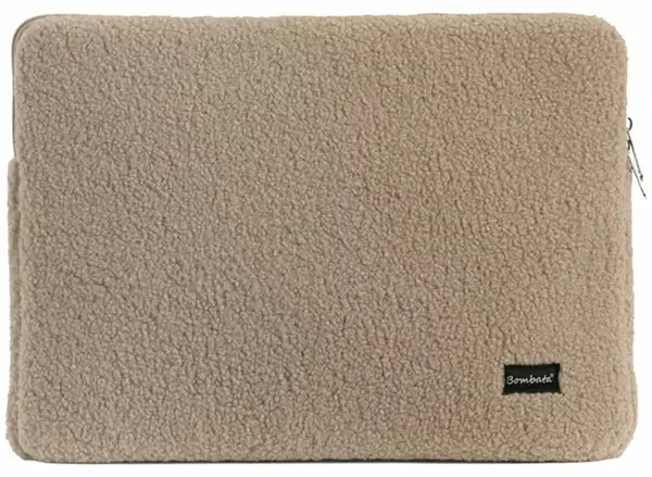 Husă pentru laptop Bombata - Teddy, 13''-14'', Taupe