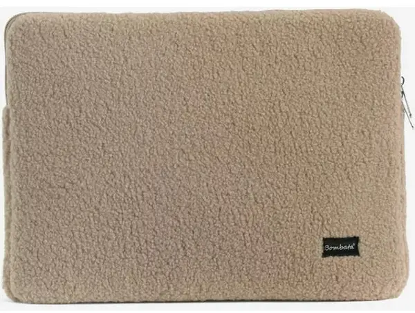 Husă pentru laptop Bombata - Teddy, 16'', bej