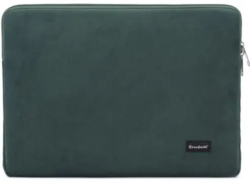 Husă pentru laptop Bombata - Velvet, 13''-14'', Green