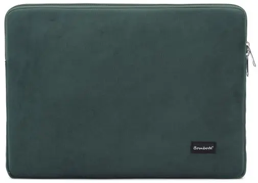 Husă pentru laptop Bombata - Velvet, 15.6''-16'', Green