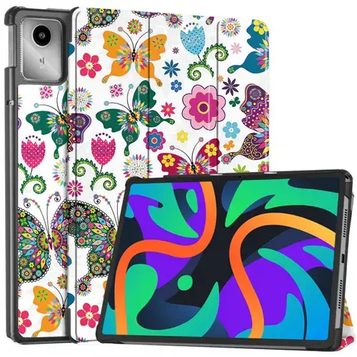 Husa pentru Lenovo Tab M11 Techsuit FoldPro Butterfly (Multicolor)