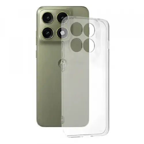 Husa pentru Motorola Edge 70 Pro, Techsuit, Clear, Transparent