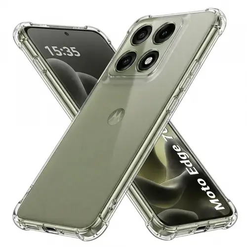 Husa pentru Motorola Edge 70 Pro, Techsuit, Shockproof Clear, Transparent