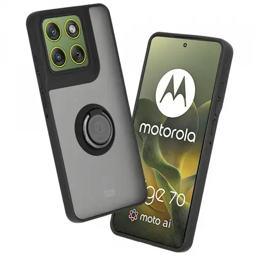Husa pentru Motorola Edge 70, Techsuit, Glinth, Neagra