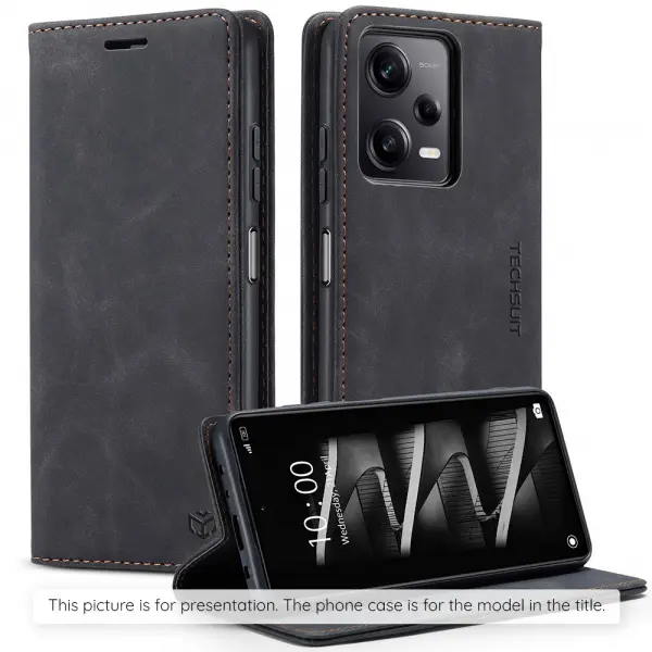 Husa pentru Motorola Moto E15 / G05, Techsuit, Confy, Neagra