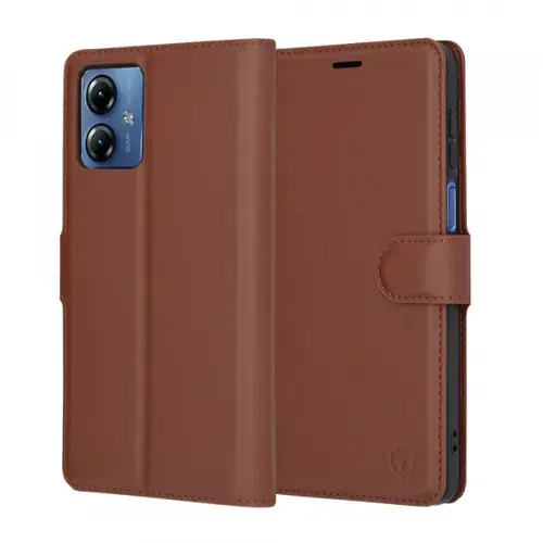 Husa pentru Motorola Moto G14, Techsuit, Leather Folio