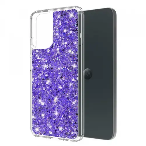 Husa pentru Motorola Moto G14, Techsuit, Sparkly Glitter