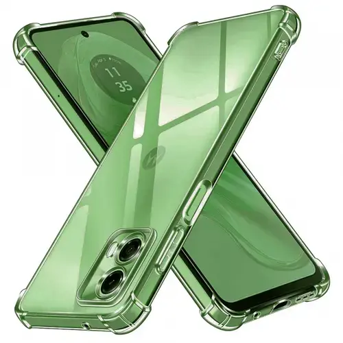 Husa pentru Motorola Moto G35, Techsuit, Shockproof Clear, Transparenta