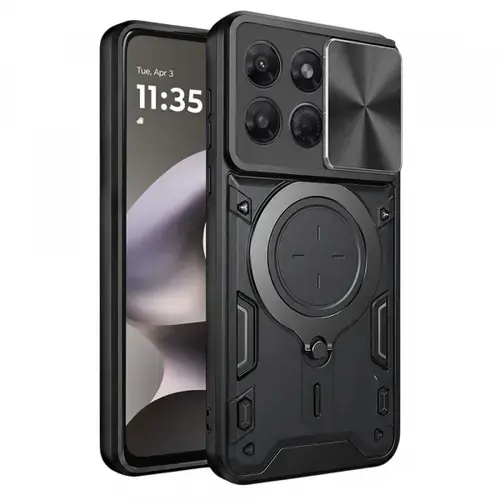 Husa pentru Motorola Moto G37 Power, Techsuit, CamGuard Pro, Negru