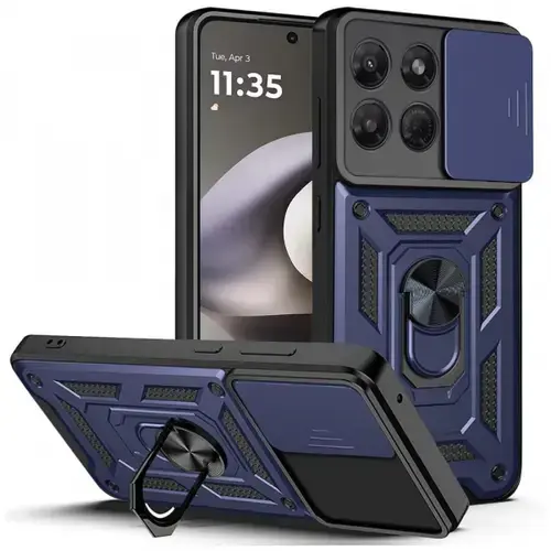 Husa pentru Motorola Moto G37 Power, Techsuit, CamShield, Albastru