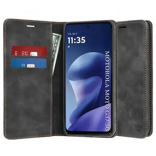 Husa pentru Motorola Moto G47 / G37 Power / G37, Techsuit, Confy, Negru