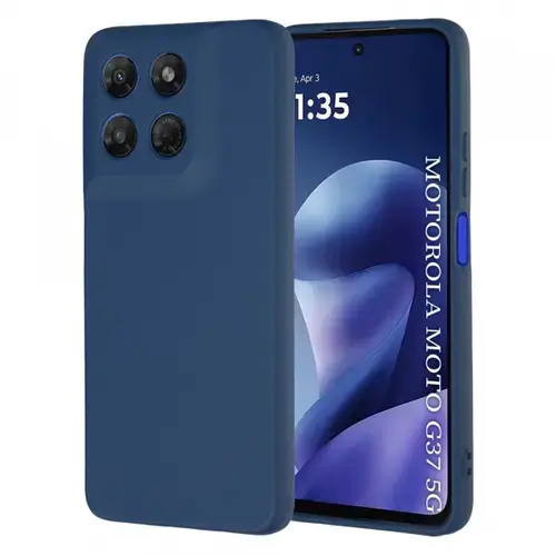 Husa pentru Motorola Moto G47 / G37 Power / G37, Techsuit, SoftFlex, Albastru